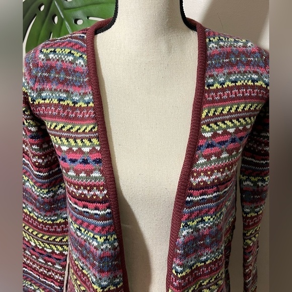 BDG Urban Outfitters Vintage Inspired Retro Open Kintted Cardigan Sweater Small - Picture 3 of 10